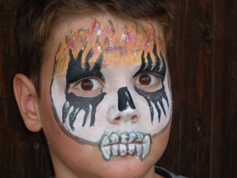 Kinderschminken Zauberer Manolo